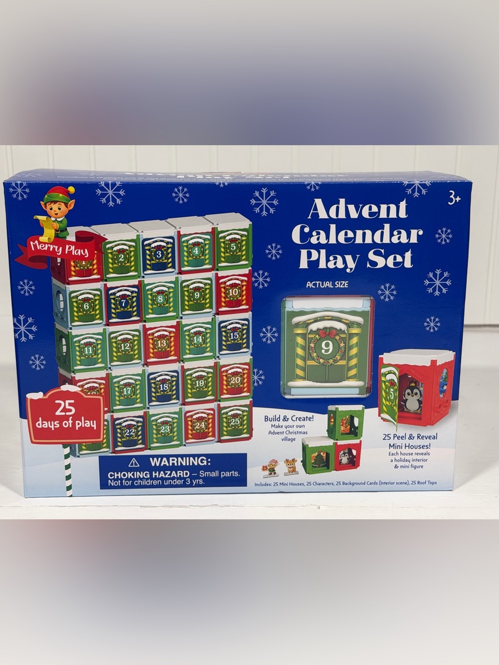 Advent Calendar Play Set -Build and create your own village